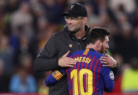 J. Kloppas: "Žaidėme prieš Messi, todėl nesu nustebintas rezultatu"