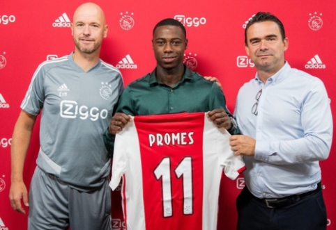 Sezoną Ispanijoje praleidęs Q. Promesas sukirto rankomis su "Ajax"
