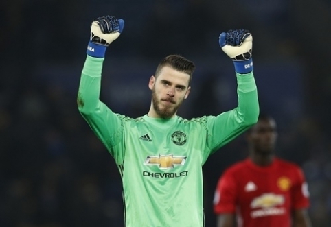 Spauda: D.De Gea sutiko pratęsti kontraktą su "Man Utd"