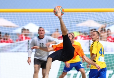 Startuoja paplūdimio futbolo čempionatas
