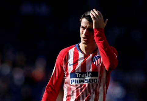 A. Morata nori likti "Atletico" gretose