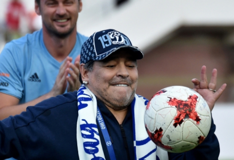 D. Maradona: "Jeigu "Man Utd" reikia trenerio, aš galiu imtis darbo"