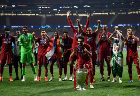 Čempionų lygos sezono komandoje – šeši "Liverpool" žaidėjai