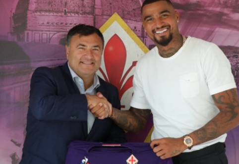 Oficialu: K-P. Boatengas rungtyniaus "Fiorentina" ekipoje