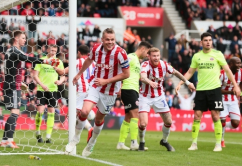 "Stoke City" gynėjas R. Shawcrossas patyrė šiurpią kojos traumą