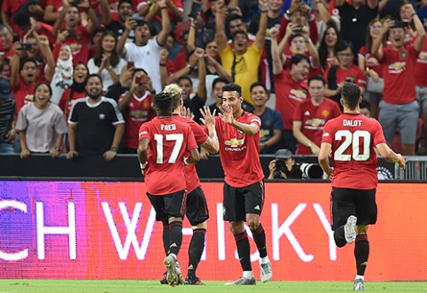 "Man Utd" nugalėjo "Inter" komandą