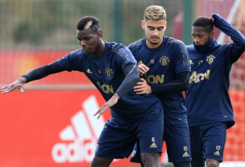 A. Pereira tikisi, kad P. Pogba liks "Man Utd" gretose