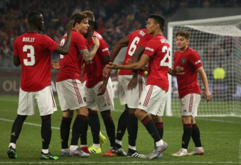 "Man Utd" draugiškose rungtynėse neturėjo vargo su "Leeds United"