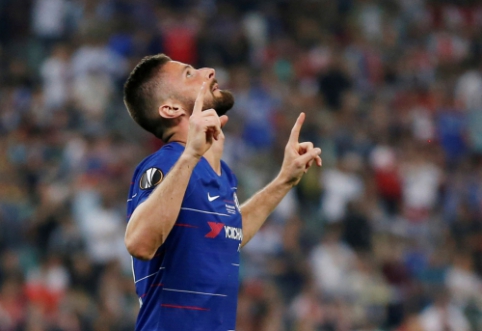 O. Giroud kitą sezoną tikisi kovoti dėl "Premier" lygos trofėjaus