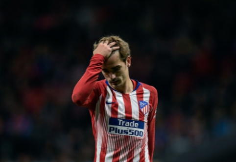 "Atletico" prezidentas apie A. Griezmanną: "Esame nusivylę jo elgesiu"