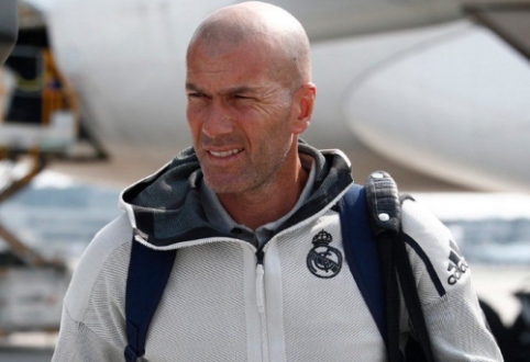 Z. Zidane'as dėl asmeninių priežasčių paliko "Real" treniruočių stovyklą Kanadoje