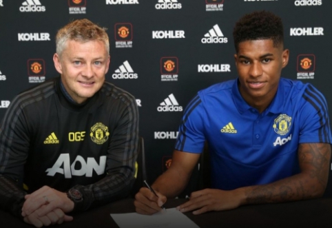 Oficialu: M. Rashfordas susiejo savo ateitį su "Man Utd"