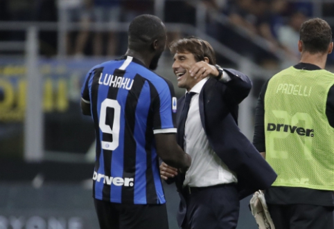 A. Conte: "Lukaku parodė, kodėl mes taip stipriai jo norėjome"