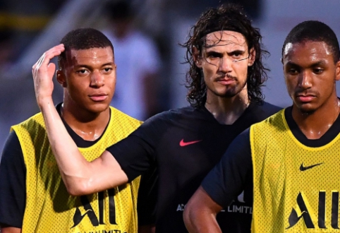 PSG keletą savaičių versis be K. Mbappe ir E. Cavani