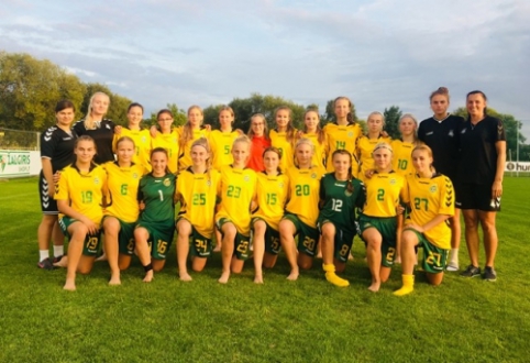 WU15 rinktinė pradeda žygį Baltijos taurės turnyre