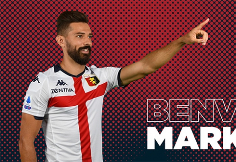 Oficialu: "Genoa" ekipa pasiskolino M.Pajacą