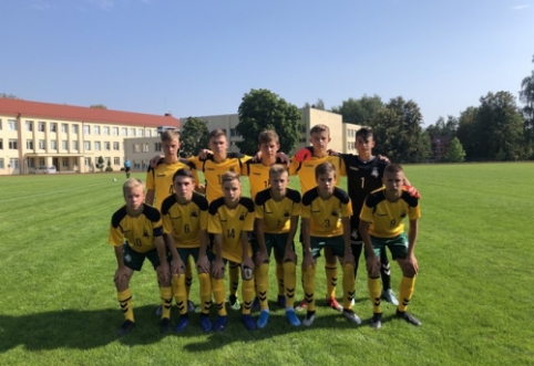 Lietuvos U-15 rinktinė pralaimėjo bosniams