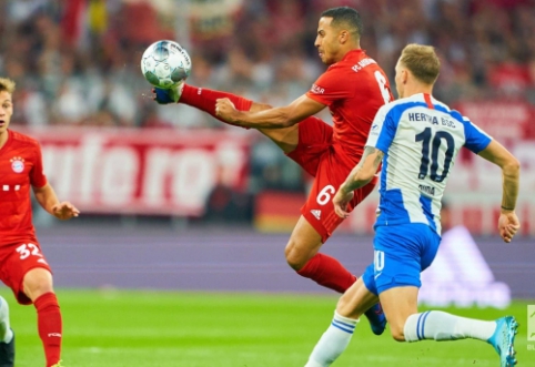 "Bundesliga" starte - netikėtos "Bayern" ir "Hertha" ekipų lygiosios