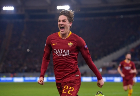 N. Zaniolo susiejo ateitį su "Roma" klubu