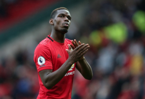 Su išvykimu šią vasarą sietas P. Pogba: "Ateitis viską parodys"