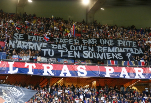 PSG fanų žinutė Neymarui: "Nešdinkis, kalės vaike"