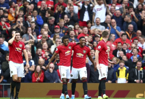 Antrajame kėlinyje užsivedęs "Man Utd" sutriuškino "Chelsea" vienuolikę