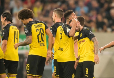 "Borussia" žengė į antrąjį Vokietijos taurės etapą