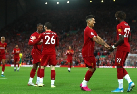 "Premier" lygos startas pažymėtas triuškinančia "Liverpool" pergale