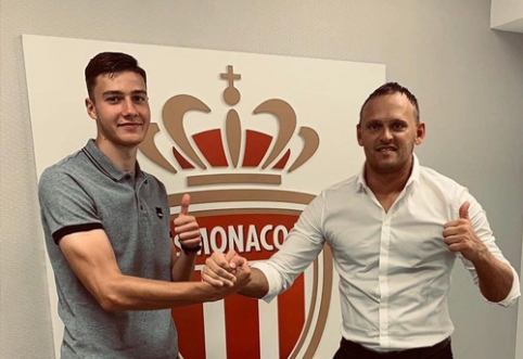 Oficialu: E.Utkus pasirašė profesionalo kontraktą su "Monaco"