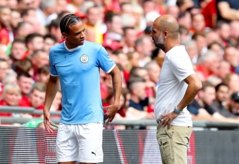 P. Guardiola apie L. Sane: "Nė vienas žaidėjas neišreiškė noro palikti klubą"