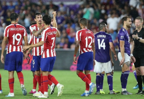 "Atletico" draugiškose rungtynėse nugalėjo MLS žvaigždes