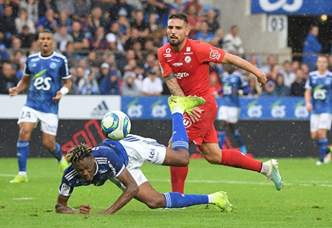 "Ligue 1": "Strasbourg" palaužė "Montpellier". 