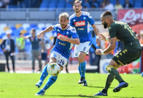 "Napoli" ir "Roma" šventė pergales Italijoje