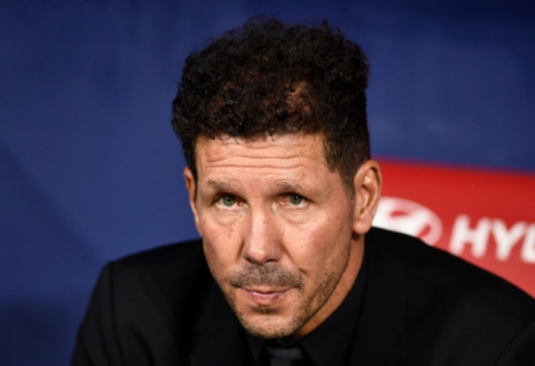 D. Simeone: "Dominavome visą pirmąjį kėlinį"