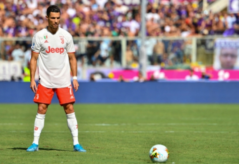 C. Ronaldo – antras prasčiausiai baudos smūgius realizuojantis žaidėjas Italijoje