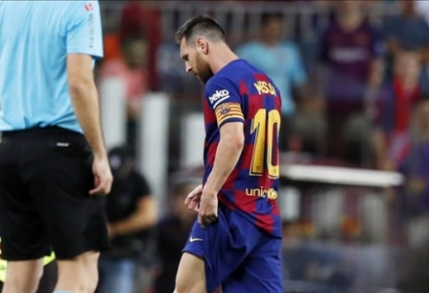 L. Messi nenustatytam laikui krenta iš rikiuotės