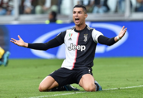 "Juventus" direktorius: esame nusivylę, jog C.Ronaldo negavo prizo
