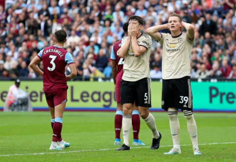 "Man Utd" išvykoje nusileido "West Ham" ekipai