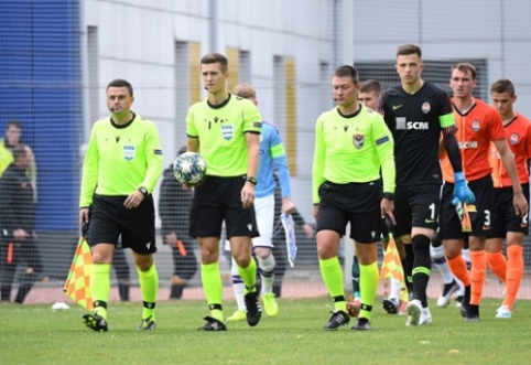UEFA Jaunimo lygos starte aidėjo lietuvio švilpukas
