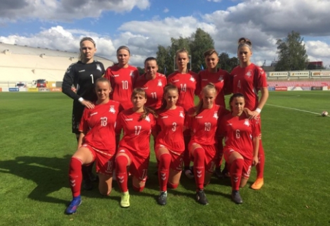 U-17 merginų rinktinė įveikė Albaniją