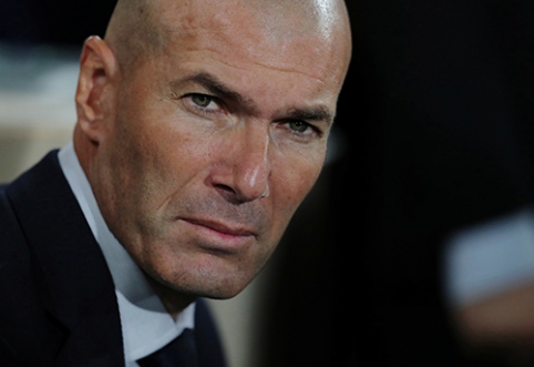 "Real" valdyba pradėjo abejoti Z.Zidane'o galimybėmis