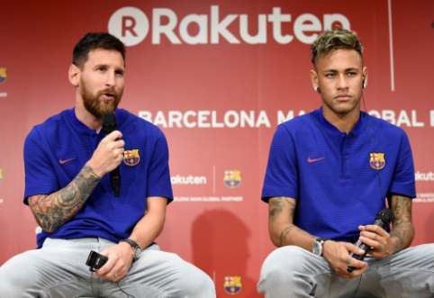 L. Messi: "Nežinau, ar klubas padarė viską, jog Neymaras grįžtų į "Barcą"