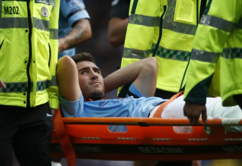 Netektis "Man City" gretose: A. Laporte dėl kelio traumos nežais apie tris mėnesius