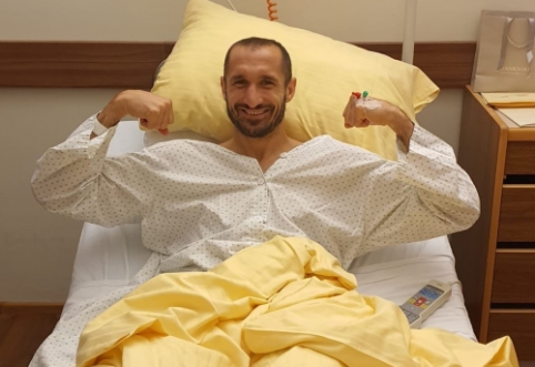 "Juventus" atskleidė, kiek užtruks G. Chiellini reabilitacija 