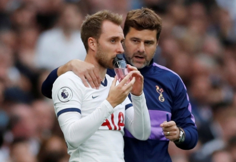 M. Pochettino apie C. Erikseno situaciją: "Beveik neįmanoma, kad kažkas galėtų įvykti per artimiausią parą"