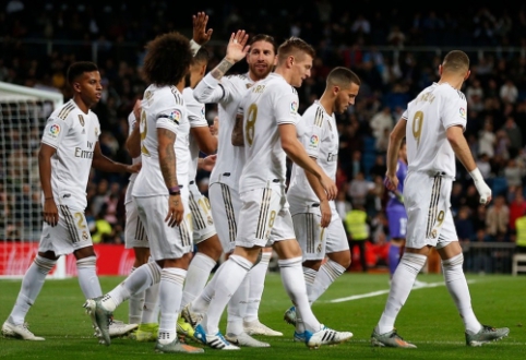 Madrido "Real" pasismagino dvikovoje su lygos autsaideriais