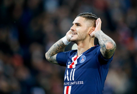 PSG panoro išpirkti M.Icardi sutartį