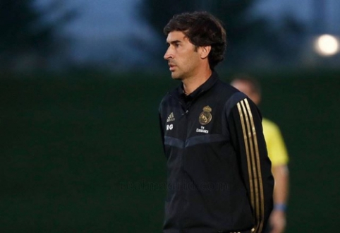 Raulis mato save Madrido "Real" trenerio kėdėje