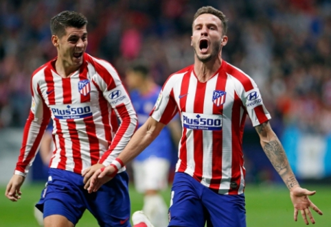 "Atletico" grįžo į pergalių kelią Ispanijos pirmenybėse