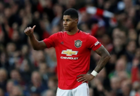 M. Rashfordas: "Liverpool" komanda nebuvo verta lygiųjų"